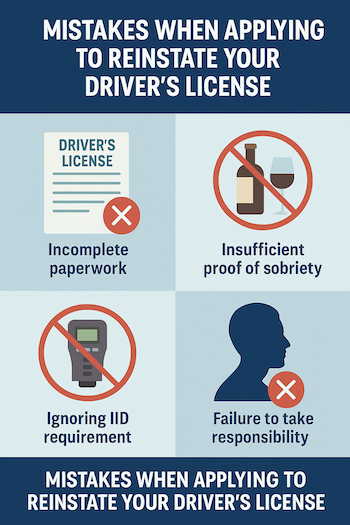 Mistakes Reinstate Drivers License